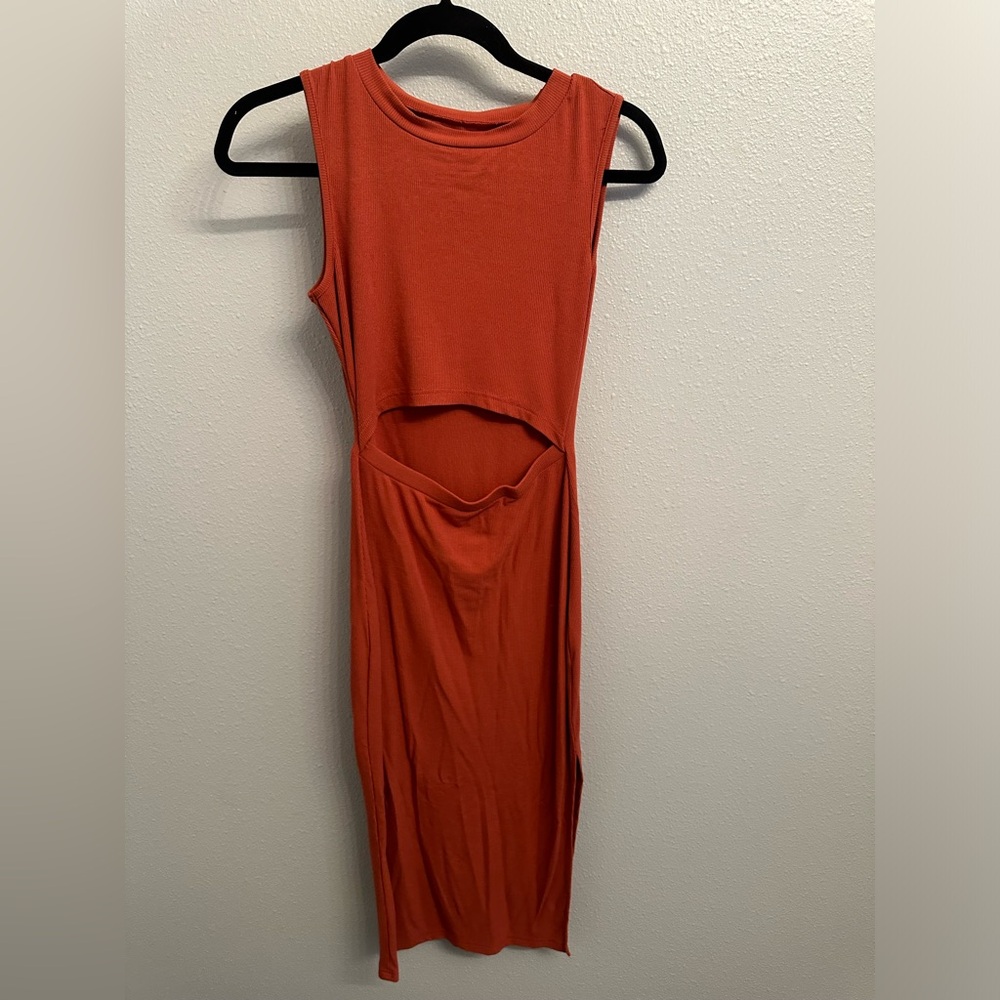 Cut out Midi Dress